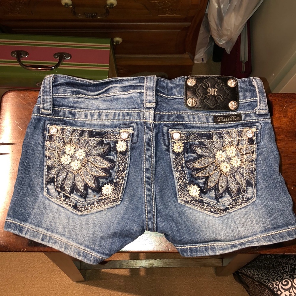 Kids Miss Me Jean Shorts